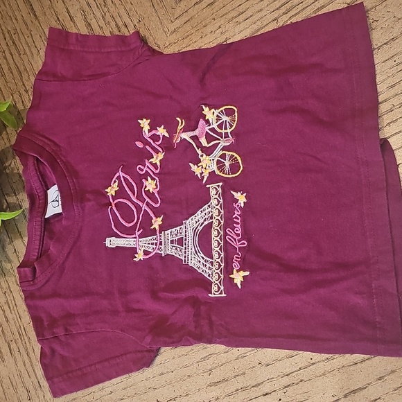 Paris T Shirt And Polka Dot Legging Set 4T - Picture 2 of 12